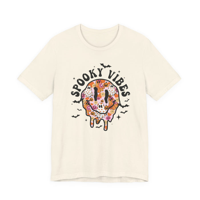 Spooky Vibes Smiley Face T-Shirt