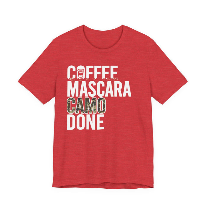 Coffee Mascara Camo Done T-Shirt
