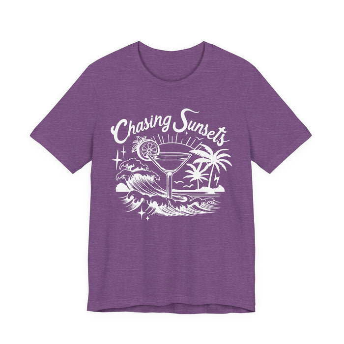 Chasing Sunsets Cocktail T-Shirt