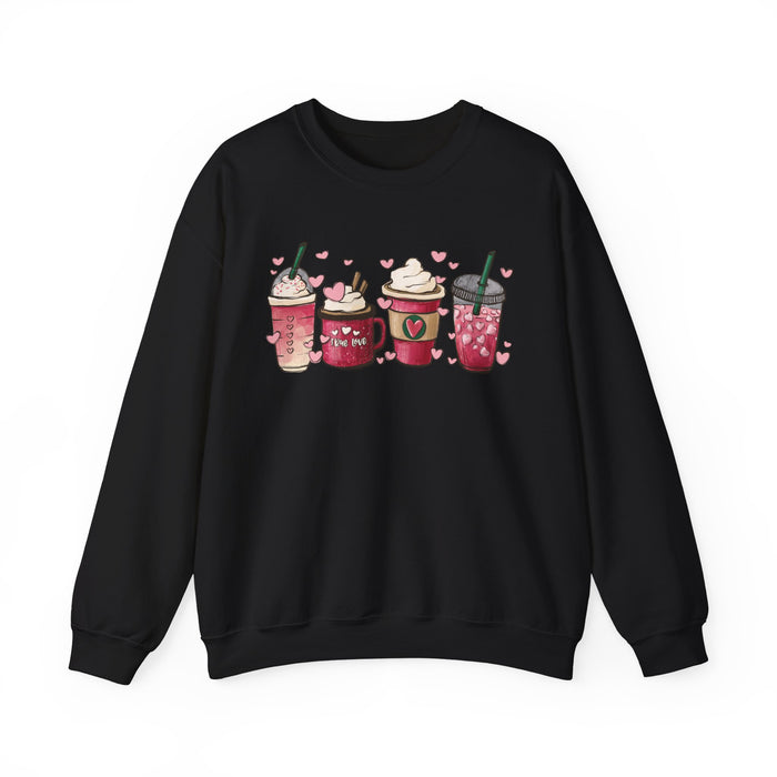 Pink Love Cups Sweatshirt