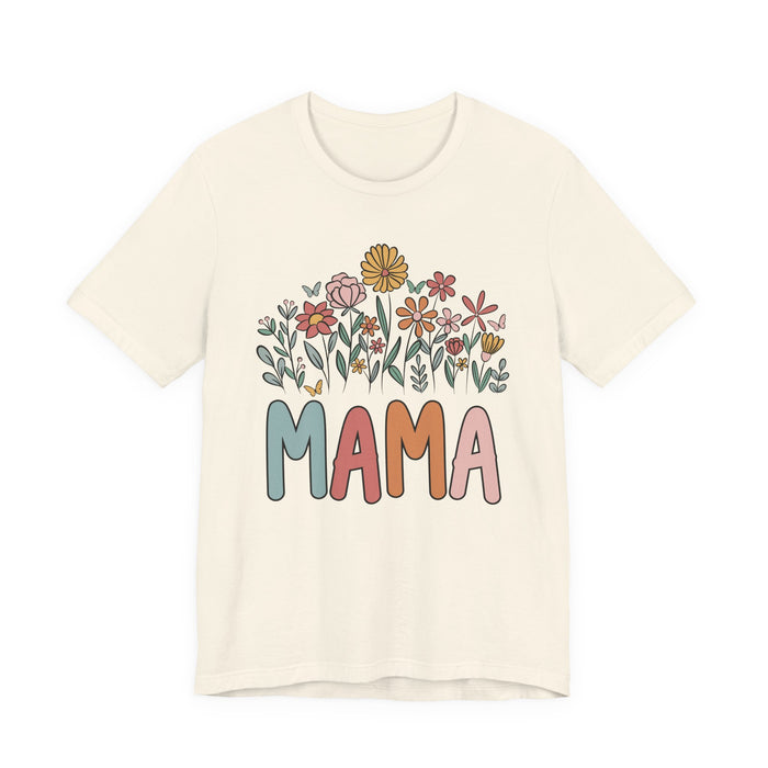 Mama Summer Flowers T-Shirt