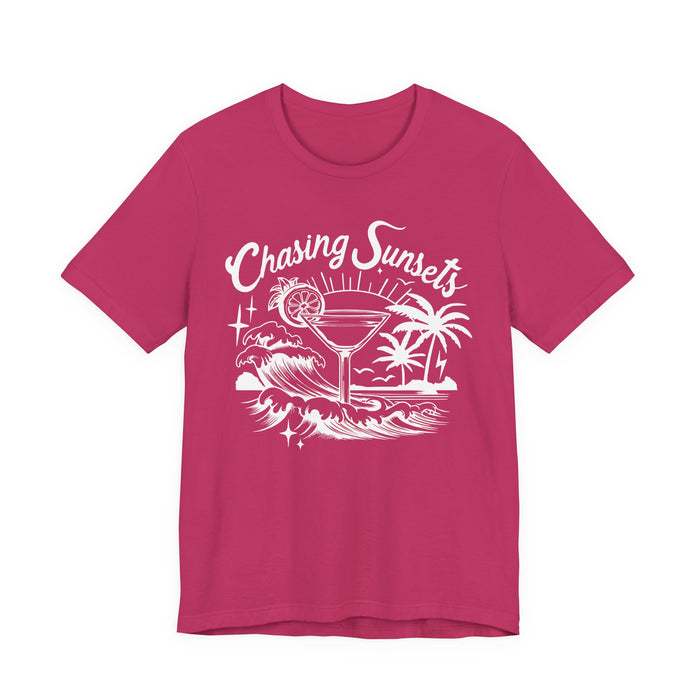 Chasing Sunsets Cocktail T-Shirt