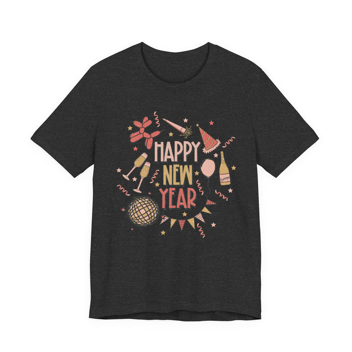 Happy New Year Confetti T-Shirt