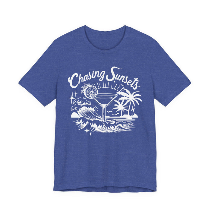 Chasing Sunsets Cocktail T-Shirt