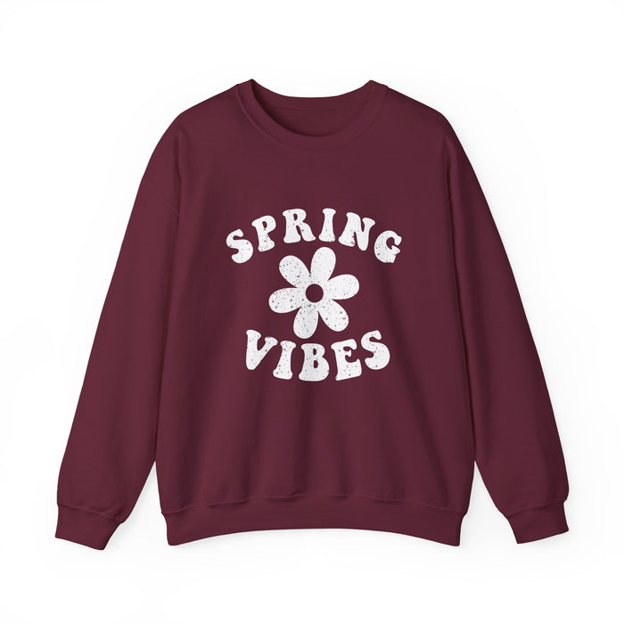 Spring Vibes Retro Sweatshirt