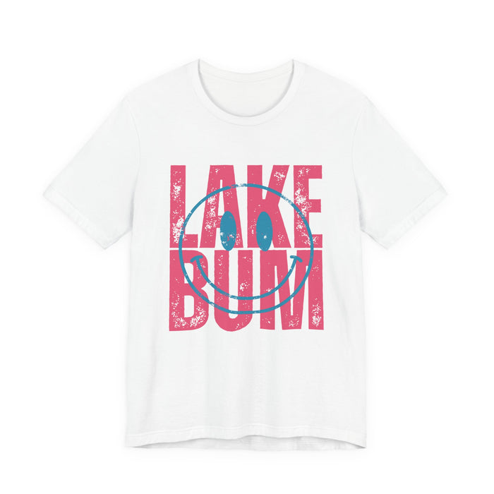 Lake Bum Smiley T-Shirt