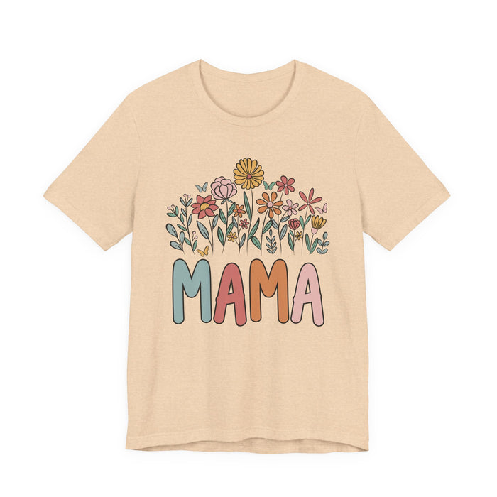 Mama Summer Flowers T-Shirt