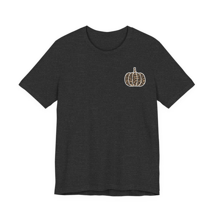 Leopard Pumpkin Fall T-Shirt