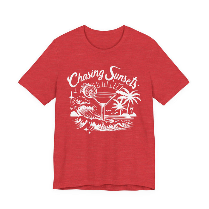 Chasing Sunsets Cocktail T-Shirt