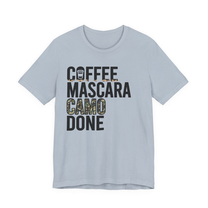Coffee Mascara Camo Done T-Shirt