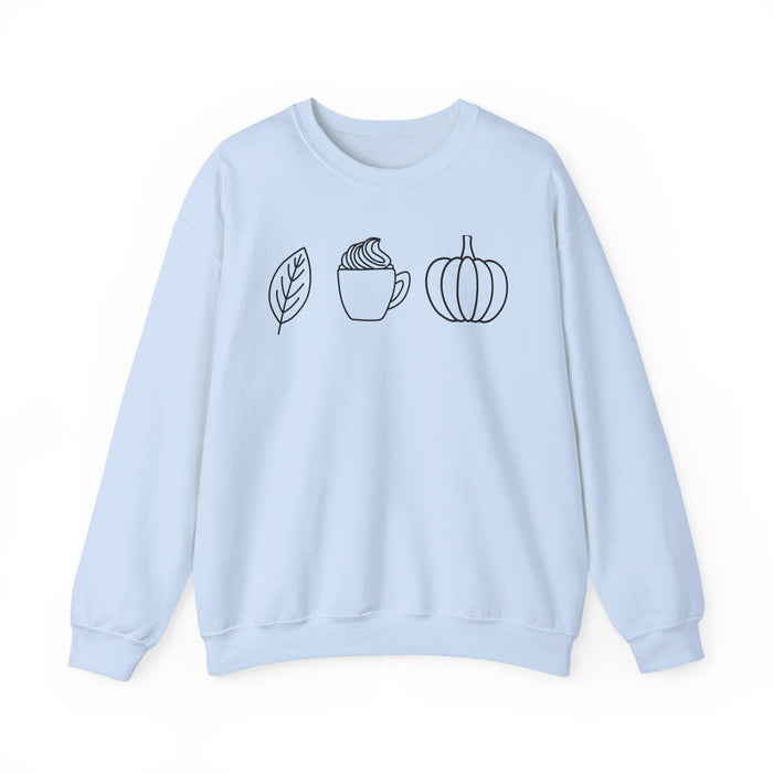Leaves, Lattes and Pumpkins Sweatshirt