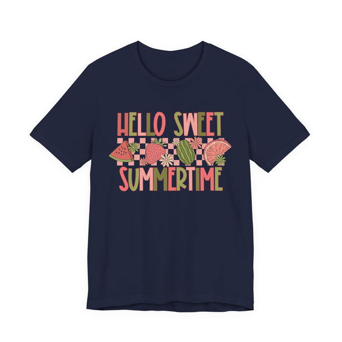 Hello Sweet Summer Time Watermelon T-Shirt