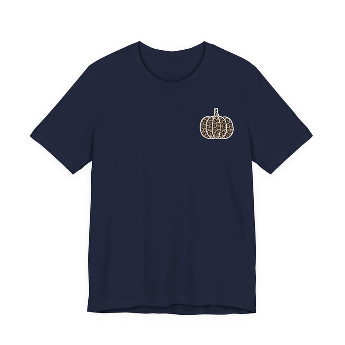 Leopard Pumpkin Fall T-Shirt