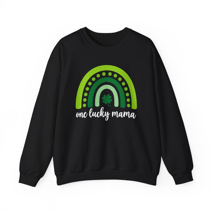 One Lucky Mama Crewneck Sweatshirt