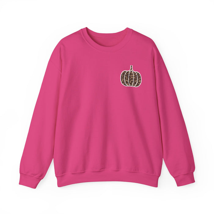 Leopard Pumpkin Sweatshirt