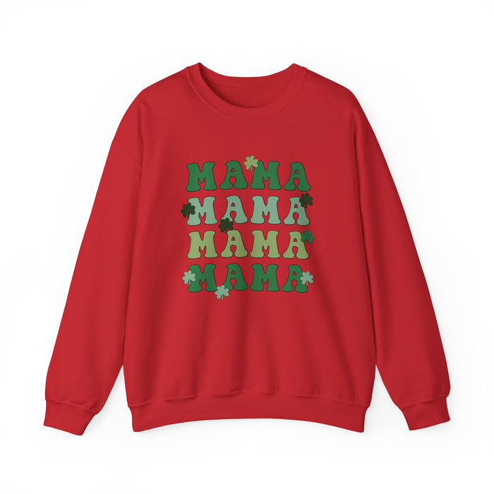 Green Mama Shamrocks Sweatshirt