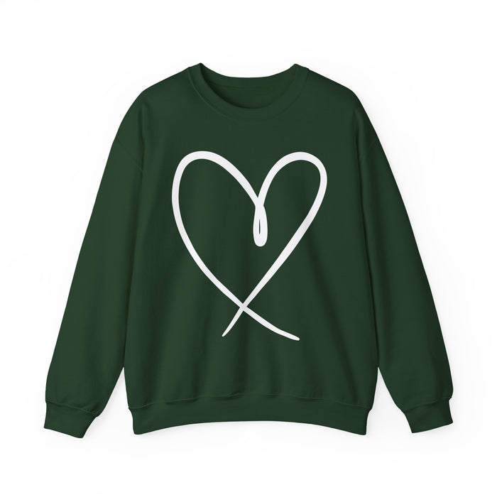 Heart Outline Sweatshirt