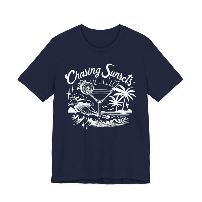 Chasing Sunsets Cocktail T-Shirt
