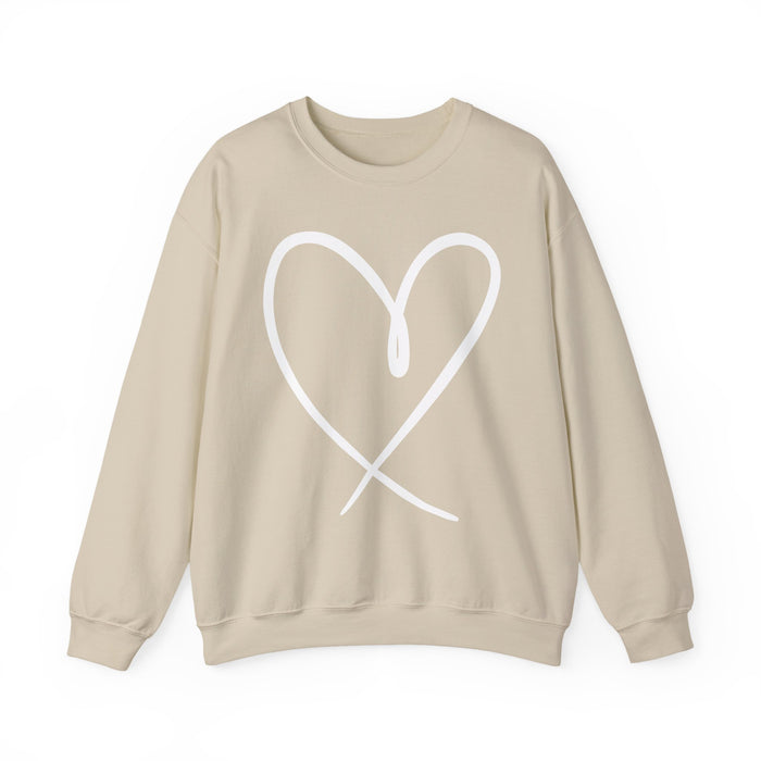 Heart Outline Sweatshirt