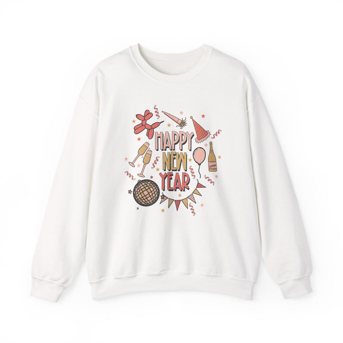 Happy New Year Confetti Sweatshirt