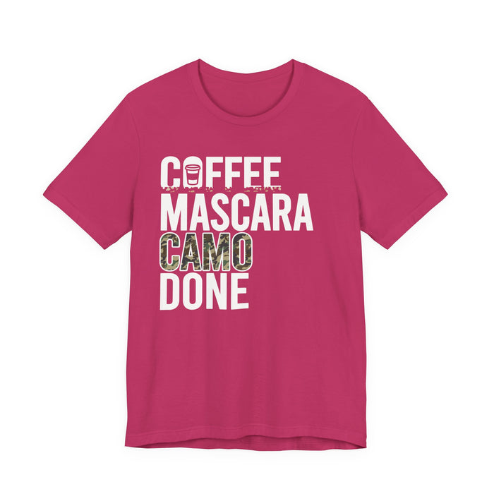 Coffee Mascara Camo Done T-Shirt