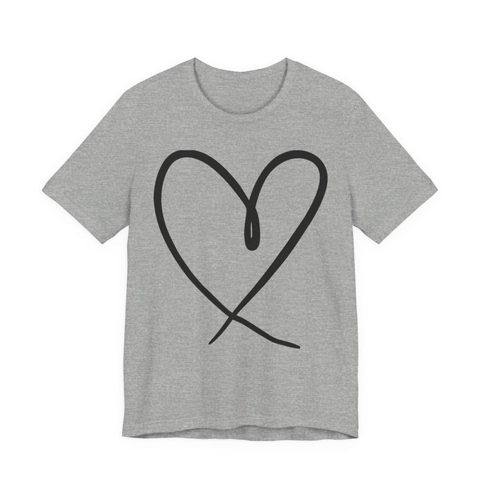 Heart Outline T-Shirt