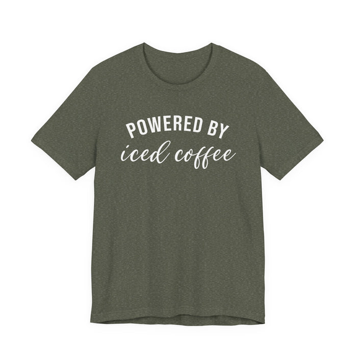 Powered by Iced Coffee T-Shirt