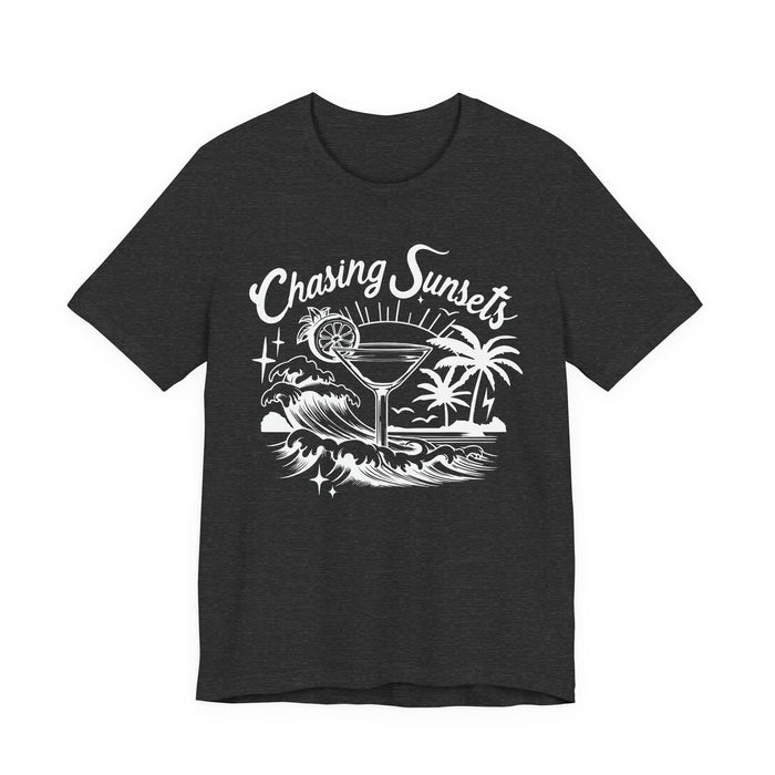 Chasing Sunsets Cocktail T-Shirt