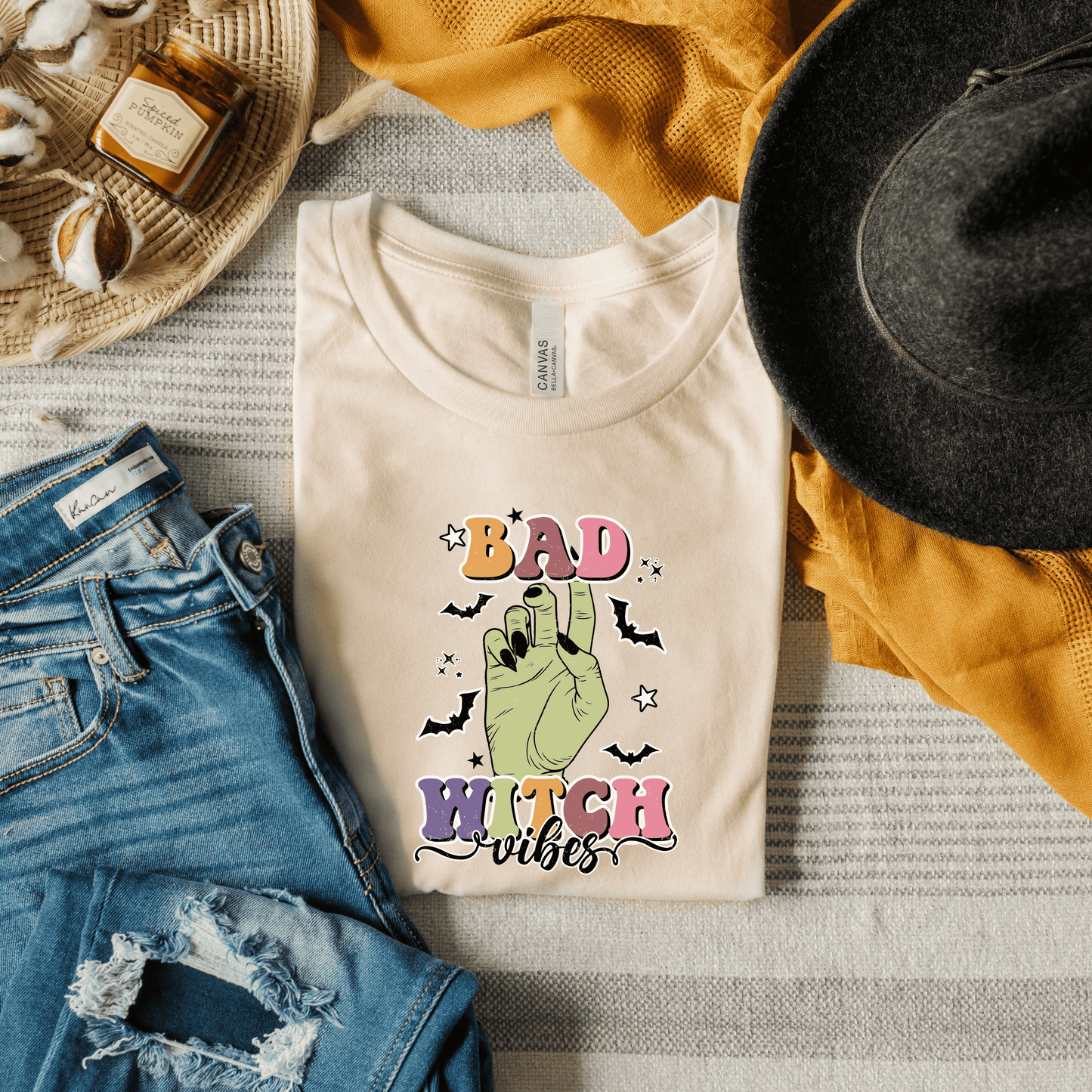Bad Witch Vibes Hand T-Shirt