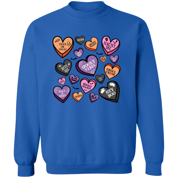 Spooky Cute Heart Candy Sweatshirt