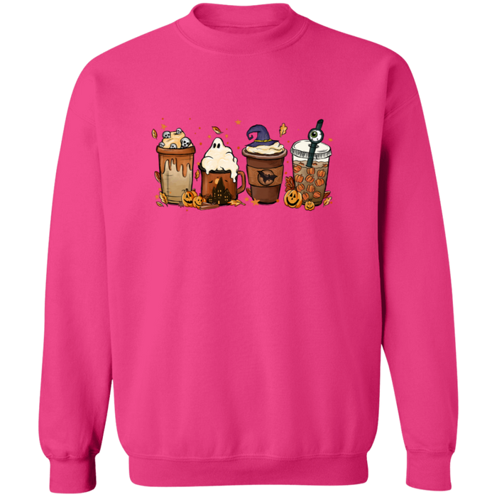 Coffee Halloween Cups 2024 Sweatshirt