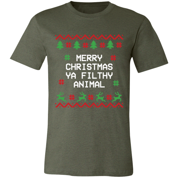 Merry Christmas Ya Filthy Animal T-Shirt