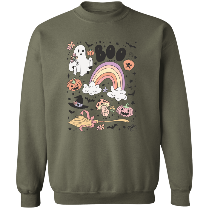 Halloween Cute Boo Sweatshirt