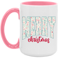 Merry Christmas University 15 oz Coffee Mug