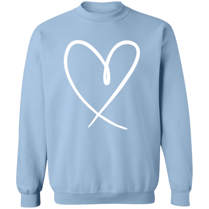 Heart Outline Sweatshirt