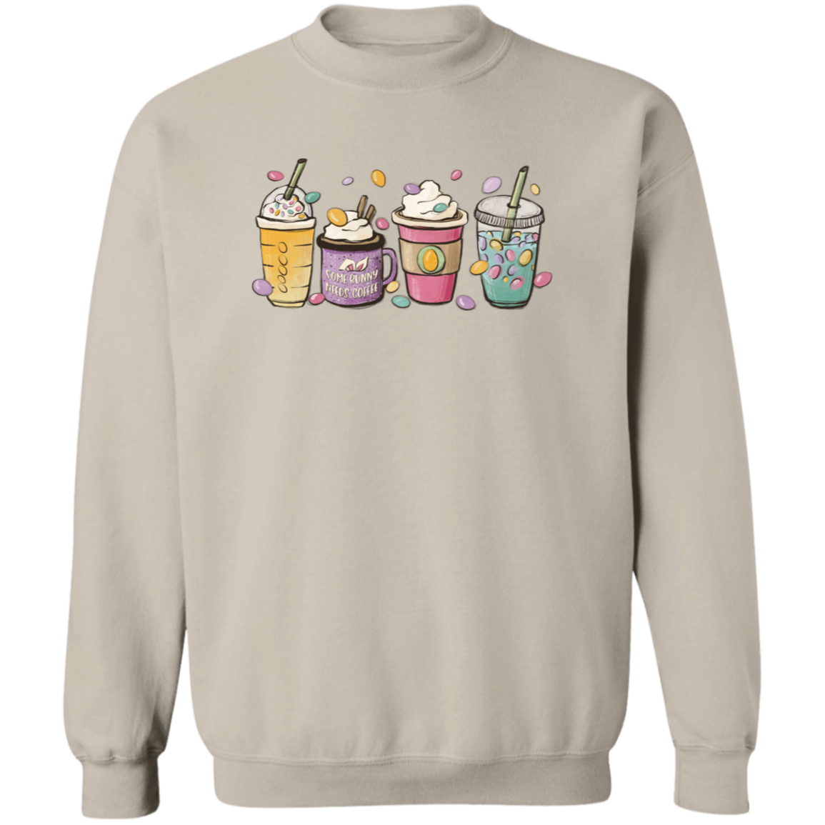 Easter Drinks Spring Sweatshirt