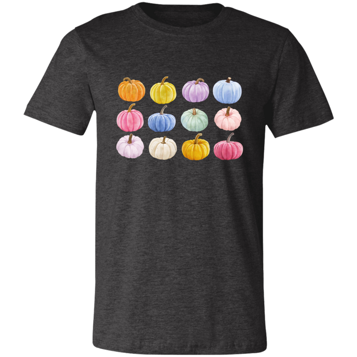 Colorful Pumpkin Graphic T-Shirt