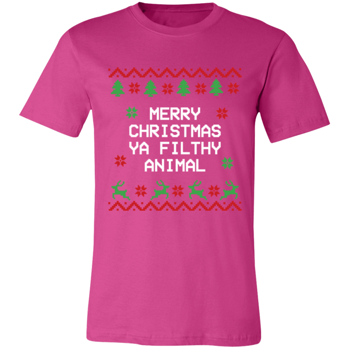 Merry Christmas Ya Filthy Animal T-Shirt