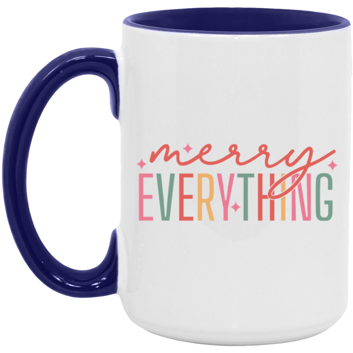 Merry Everything Christmas 15 oz Coffee Mug