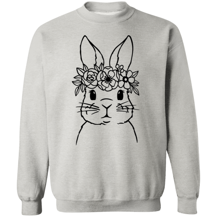 Floral Bunny Sweatshirt