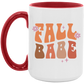 Fall Babe Flowers Mug
