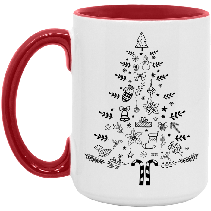 Christmas Tree Things 15 oz Coffee Mug