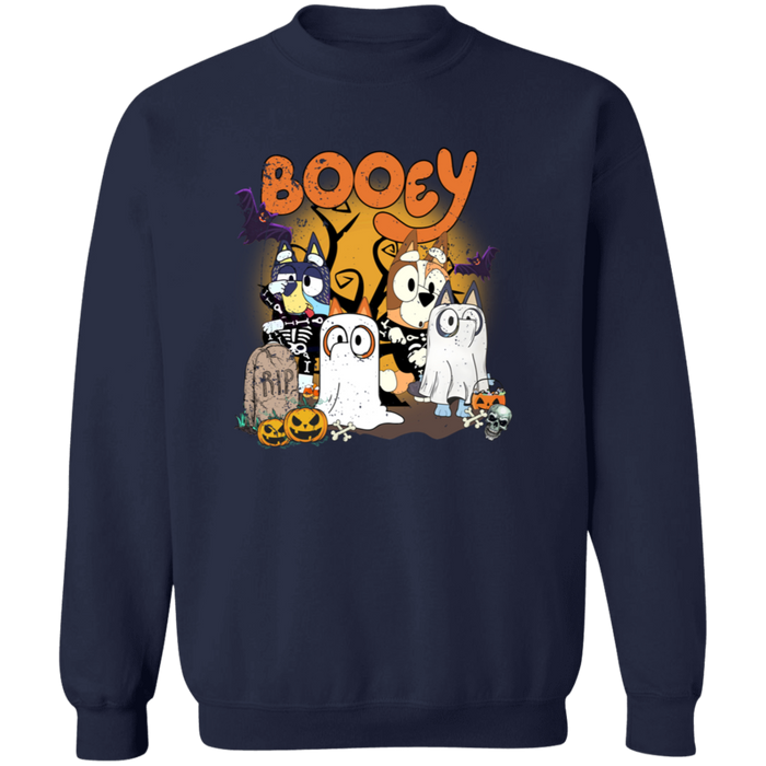 Bluey Booey Halloween Sweatshirt