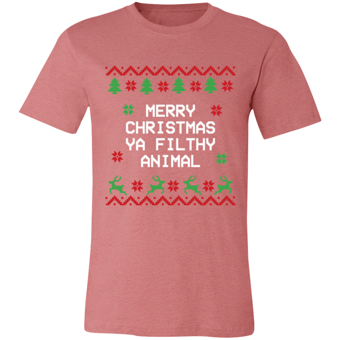 Merry Christmas Ya Filthy Animal T-Shirt