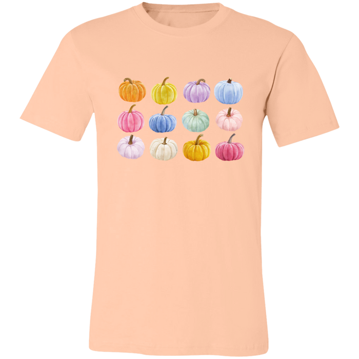 Colorful Pumpkin Graphic T-Shirt