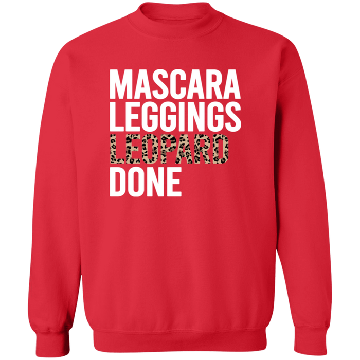 Mascara Leggings Leopard Done Sweatshirt