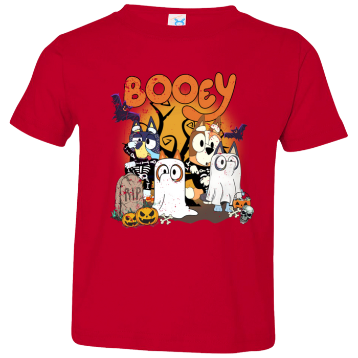 Bluey Booey Halloween Toddler T-Shirt