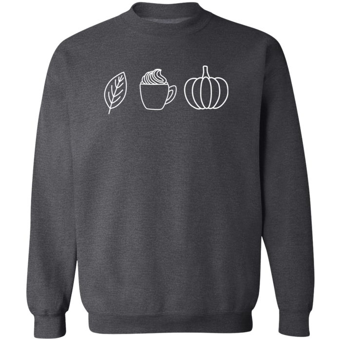 Leaves, Lattes and Pumpkins Sweatshirt