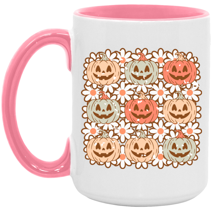 Daisy Cute Pumpkins Mug