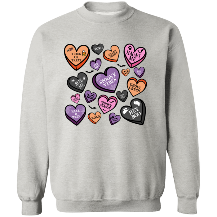 Spooky Cute Heart Candy Sweatshirt